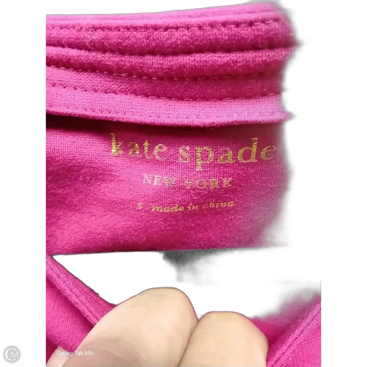 Dress Designer By Kate Spade In Pink, Size: S