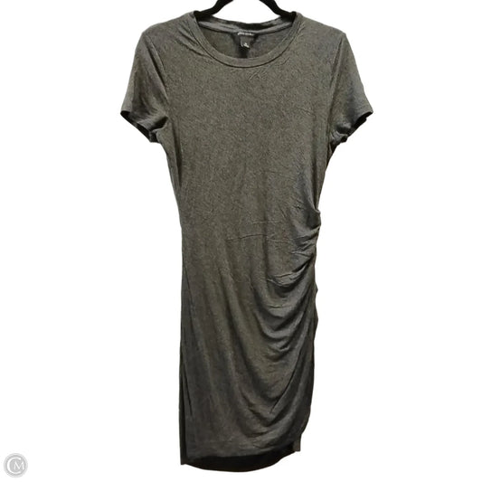 Dress Casual Midi By Banana Republic In Grey, Size: M