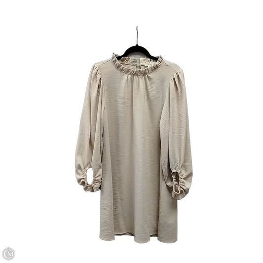 Dress Casual Short By Jodifl In Beige, Size: M