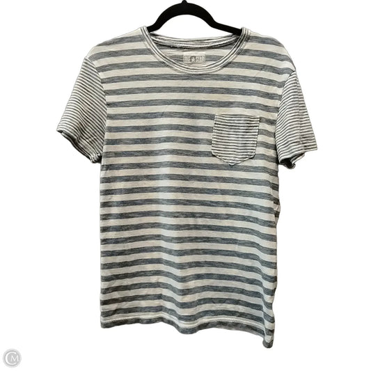 Top Short Sleeve By Converse In Striped Pattern, Size: S