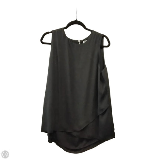 Blouse Sleeveless By Chicos In Black, Size: M