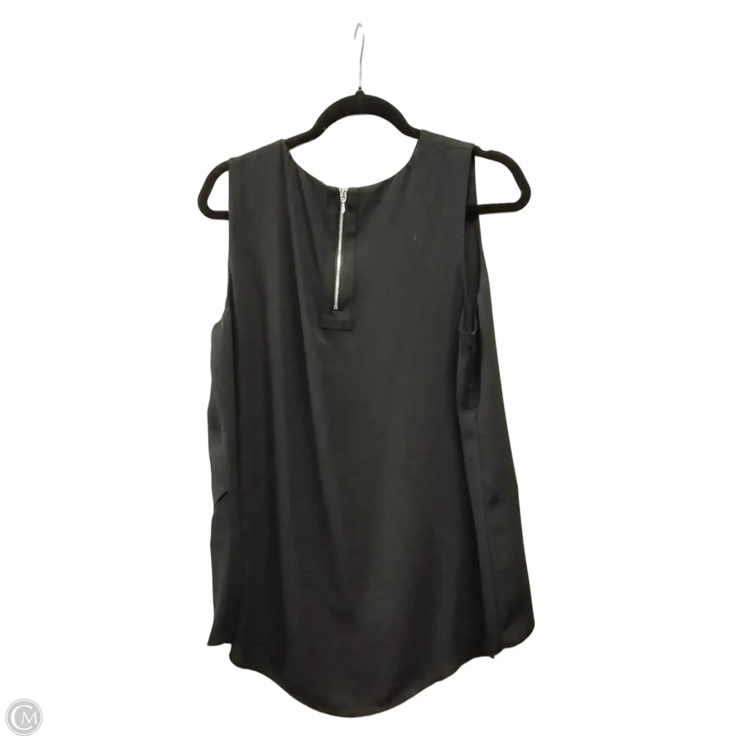Blouse Sleeveless By Chicos In Black, Size: M