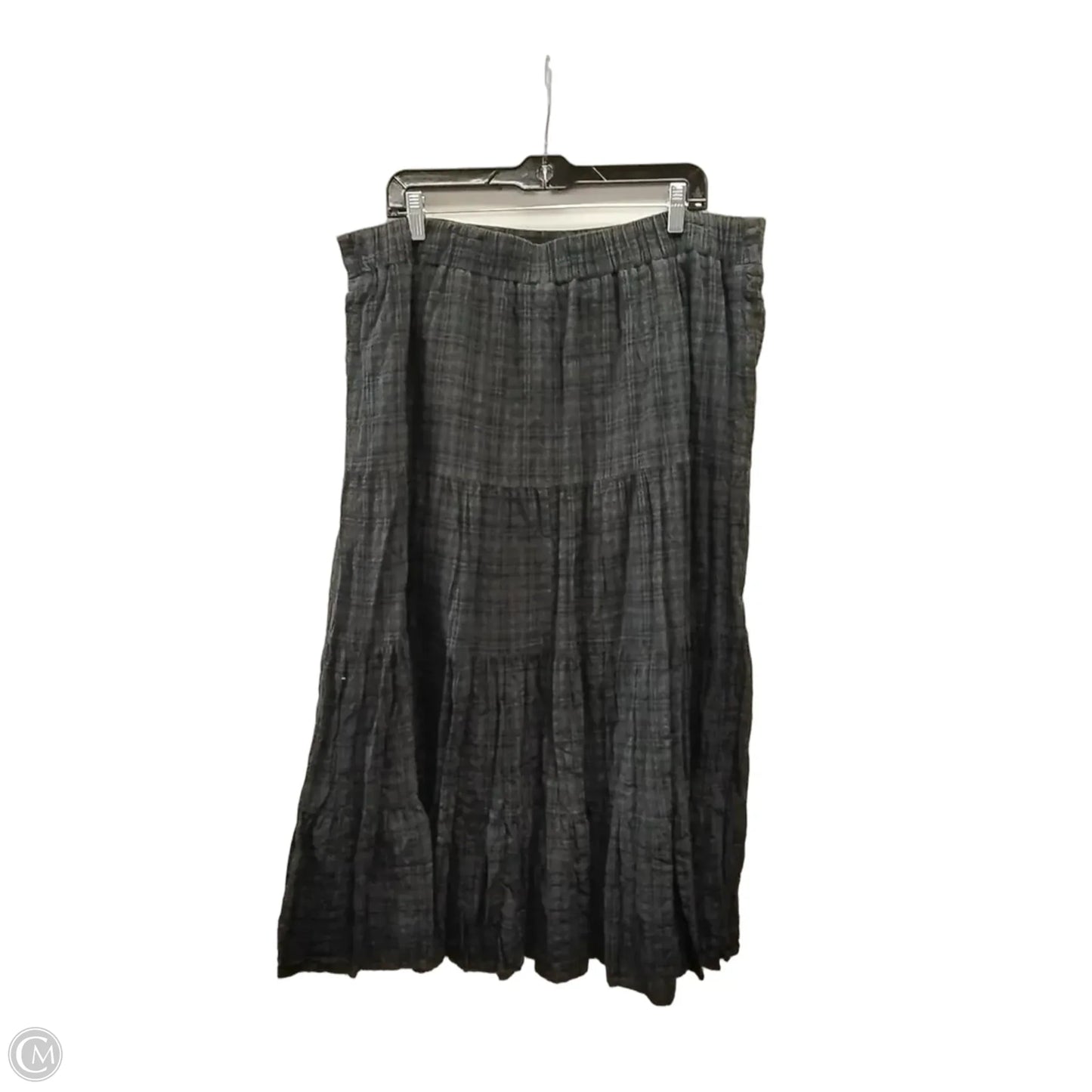 Skirt Midi By Lc Lauren Conrad In Black, Size: Xxl