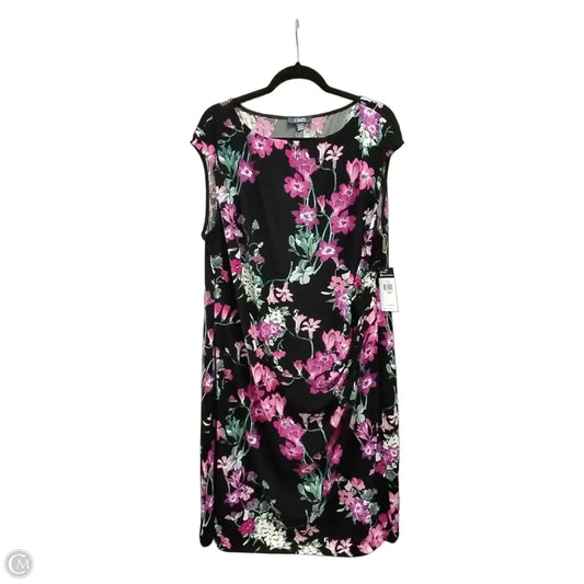 Dress Casual Maxi By Chaps In Floral Print, Size: 2