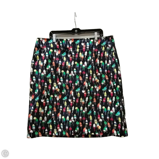 Skirt Mini & Short By Talbots In Blue, Size: 16w