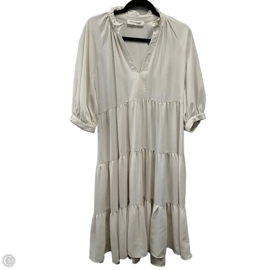 Dress Casual Maxi By Amanda Uprichard In White, Size: S