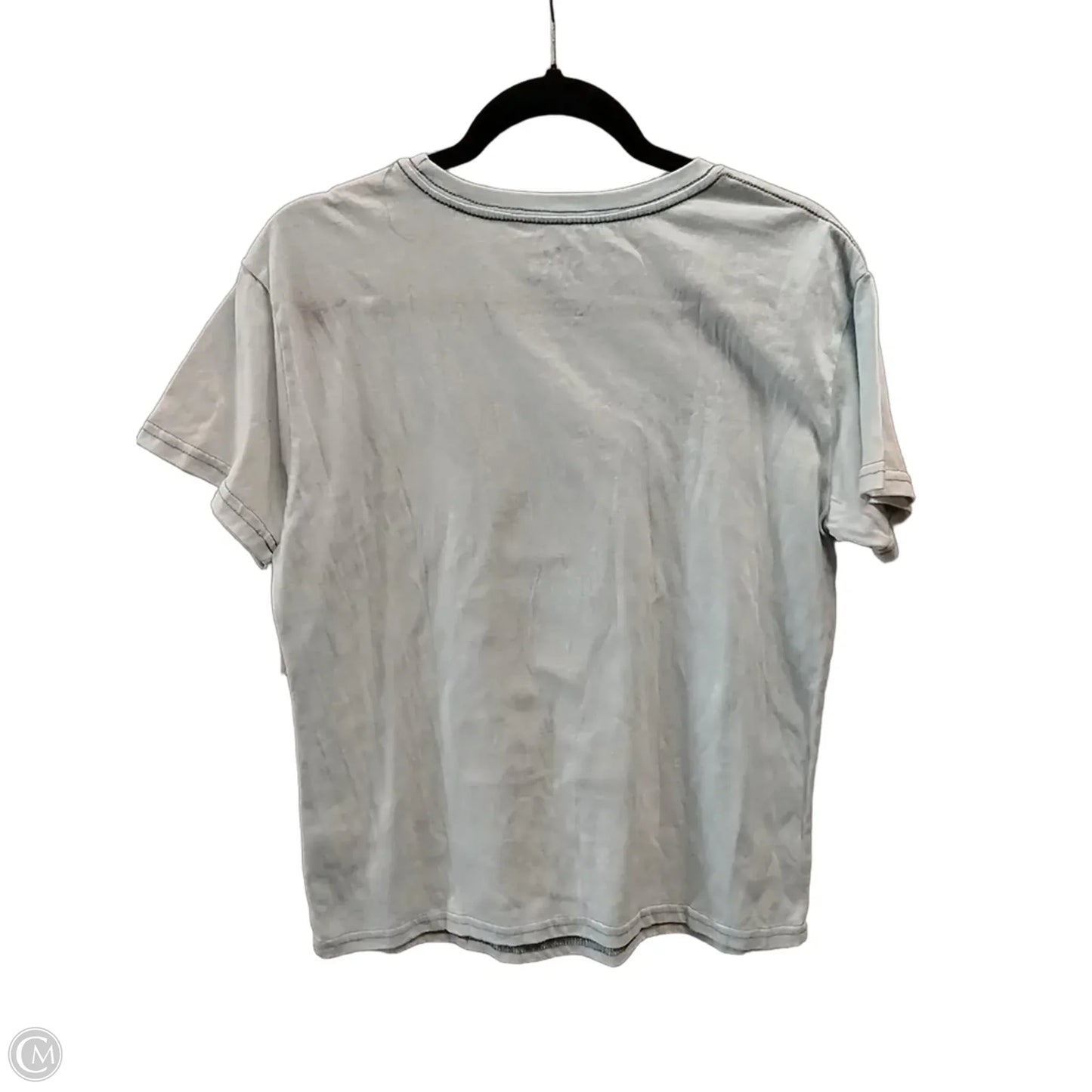 Top Short Sleeve By Disney In Blue, Size: L