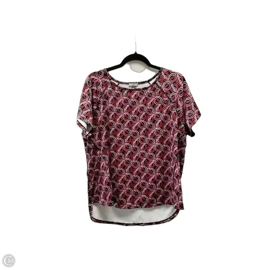 Athletic Top Short Sleeve By Talbots In Black, Size: 1x
