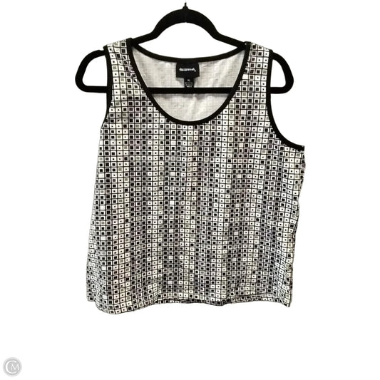 Tank Top By Clothes Mentor In Geometric Pattern, Size: Xl