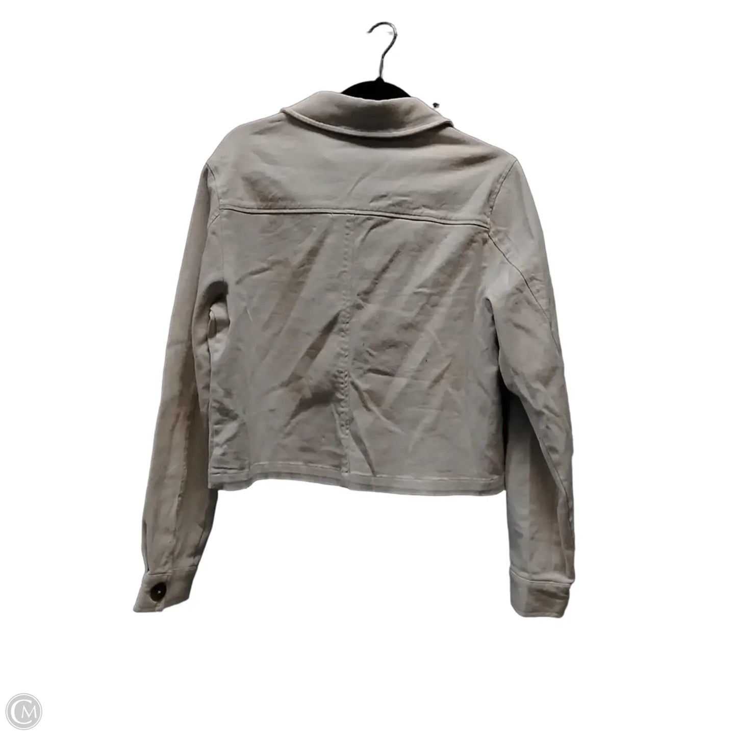 Jacket Denim By And Now This In Cream Denim, Size: M