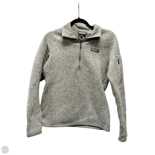 Jacket Fleece By Patagonia In Grey, Size: S