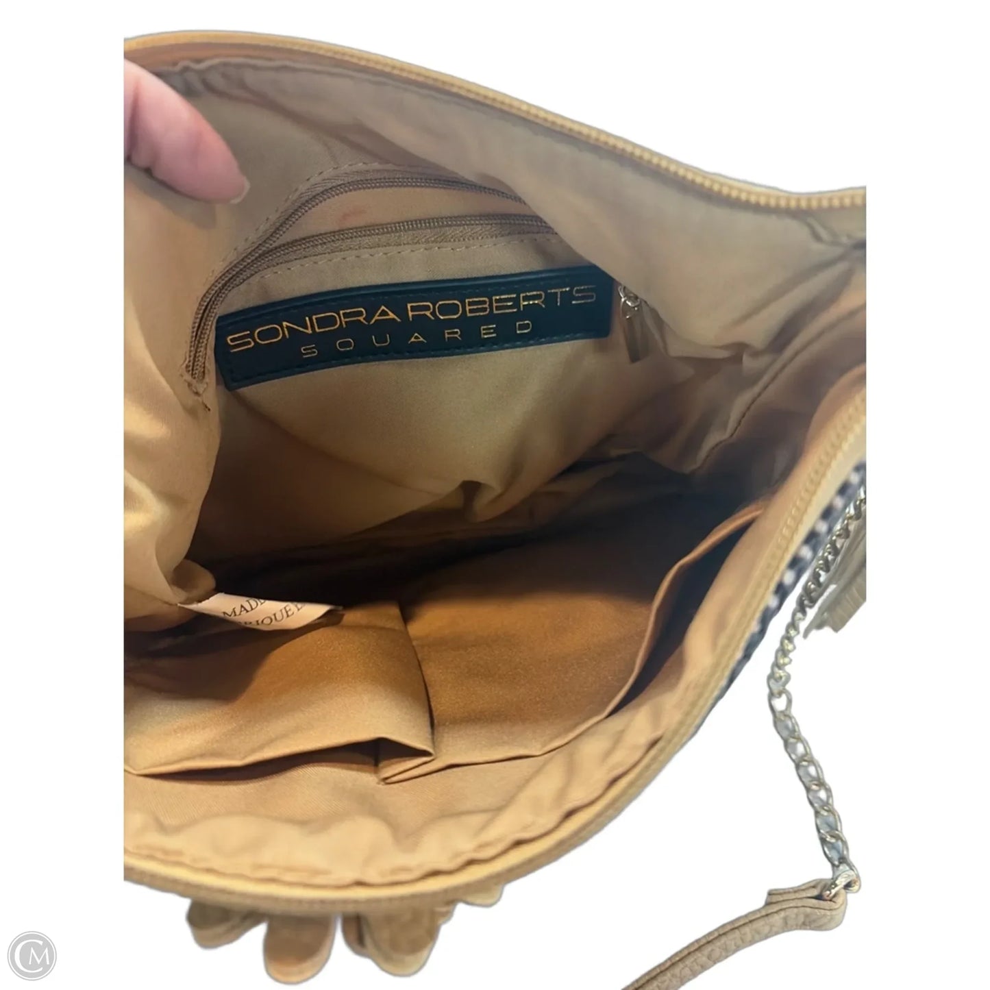 Crossbody Designer By Sondra Roberts, Size: Small