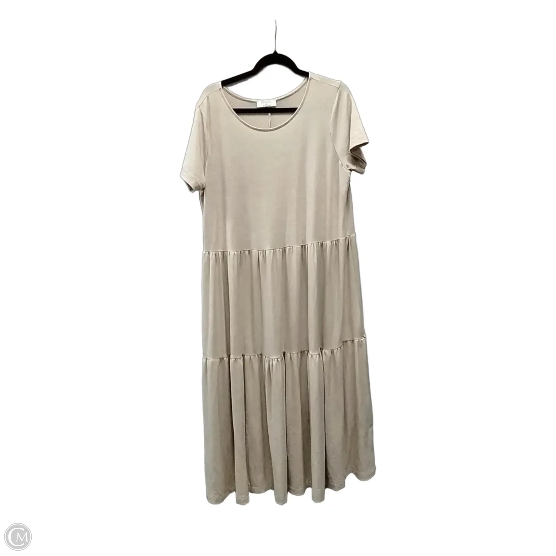 Dress Casual Maxi By Zenana In Beige, Size: 3x – Clothes Mentor