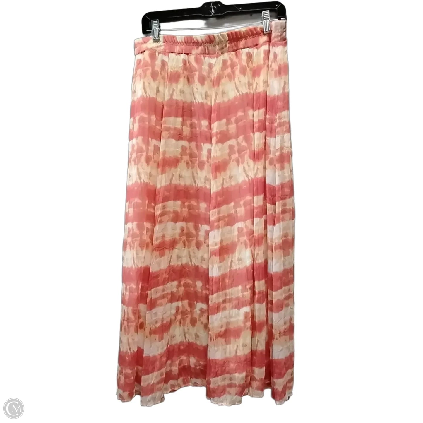 Skirt Maxi By Dressbarn In Tie Dye Print, Size: L