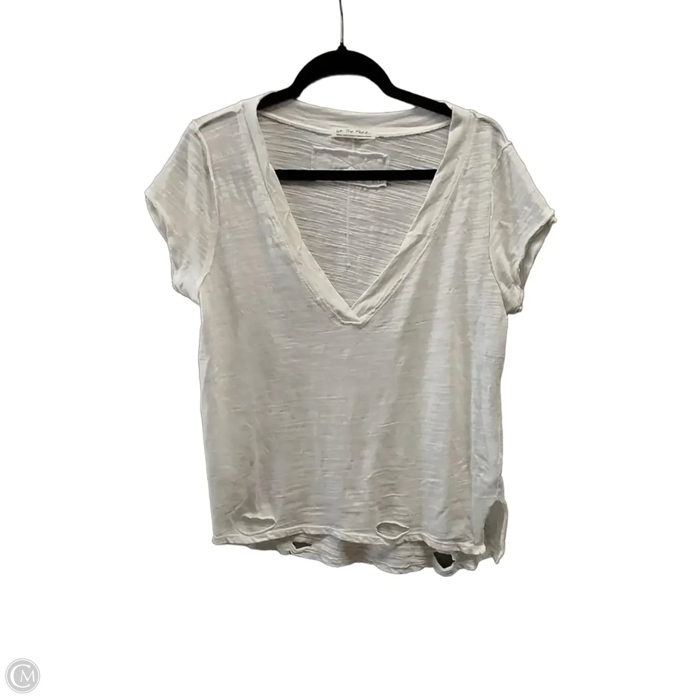 Top Short Sleeve Basic By We The Free In White, Size: S