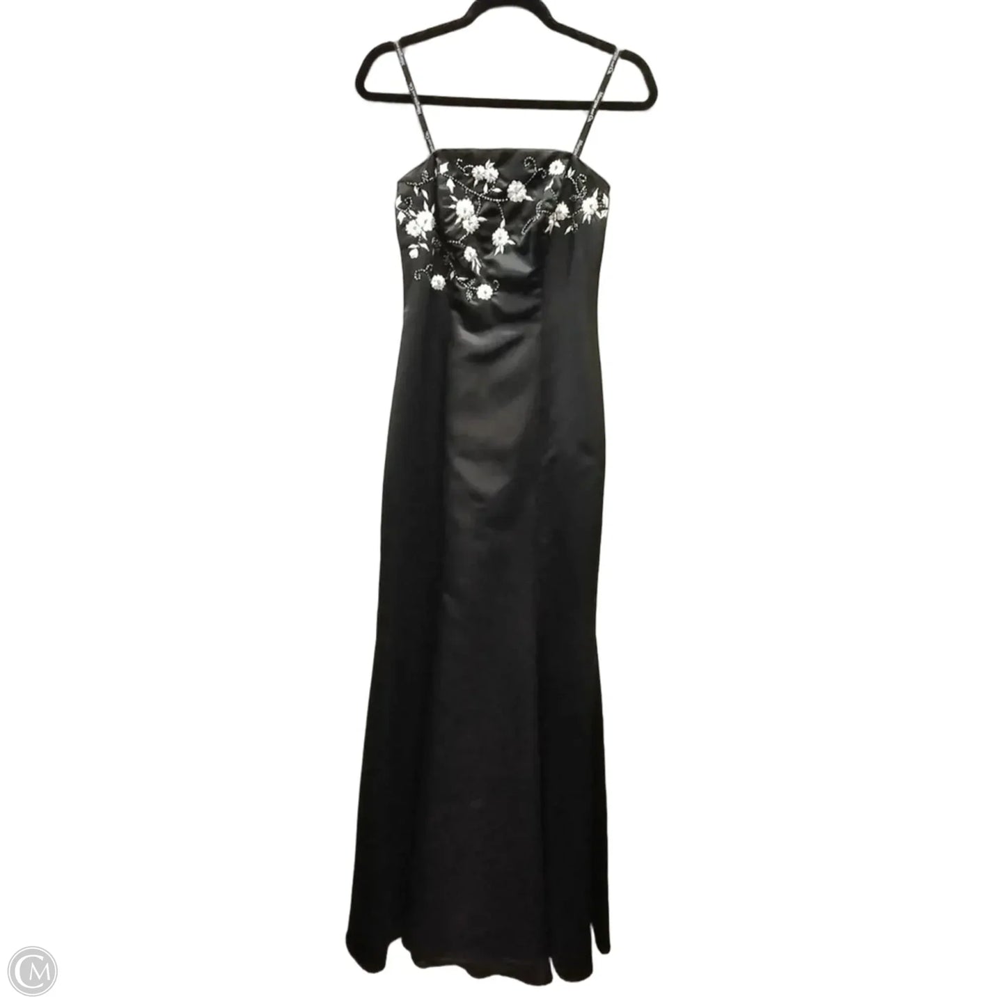 Dress Party Long By Clothes Mentor In Black, Size: 2