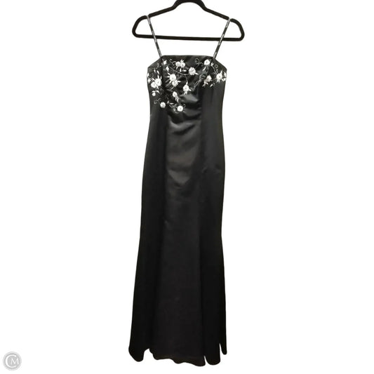 Dress Party Long By Clothes Mentor In Black, Size: 2