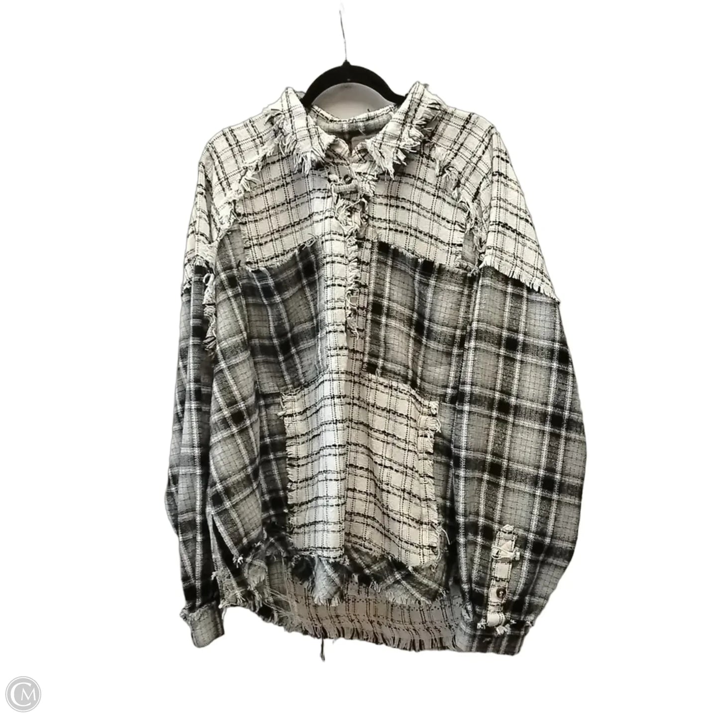Jacket Other By Artistic Works By Lu In Grey, Size: L