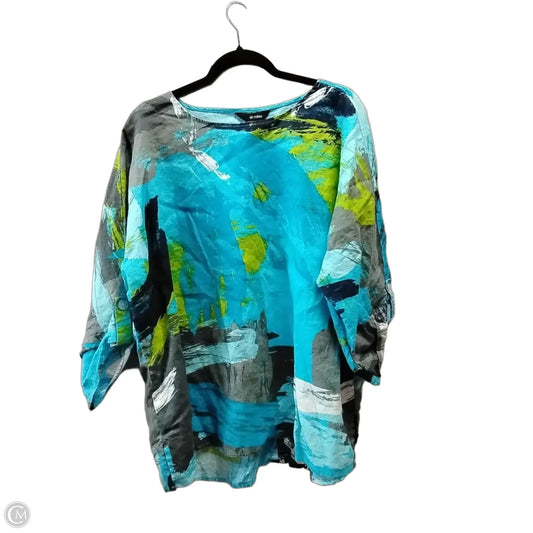 Top Long Sleeve By Ali Miles In Multi-colored, Size: 1x