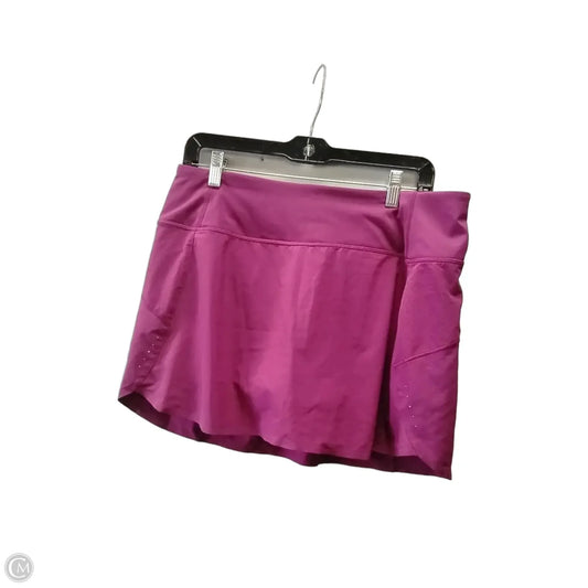 Skort By Athleta In Purple, Size: L