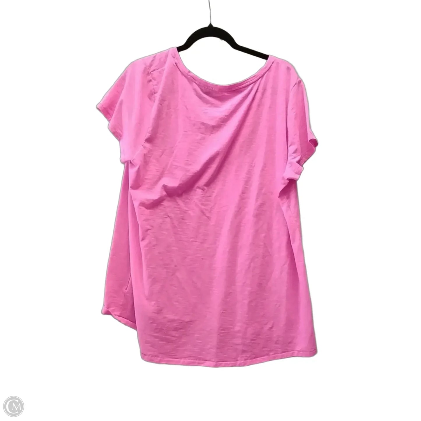 Top Short Sleeve Designer By Lilly Pulitzer In Pink, Size: Xxl
