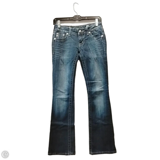 Jeans Boot Cut By Miss Me In Blue Denim, Size: 2