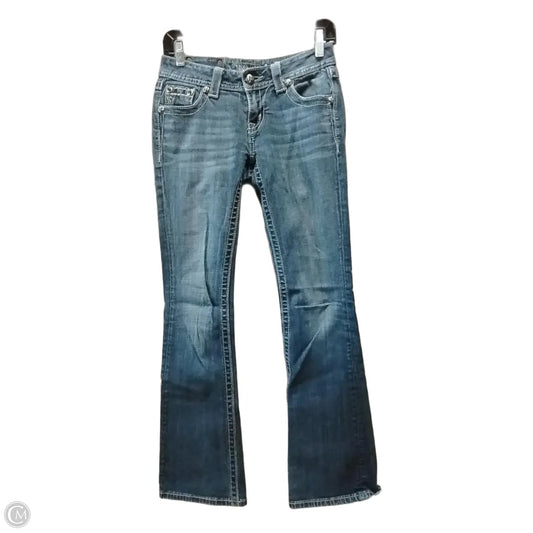 Jeans Boot Cut By Miss Me In Blue Denim, Size: 2