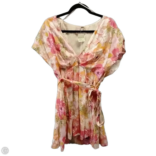 Dress Casual Short By Free People In Floral Print, Size: S