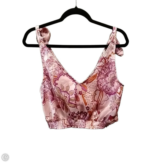 Tank Top By Free People In Red, Size: M