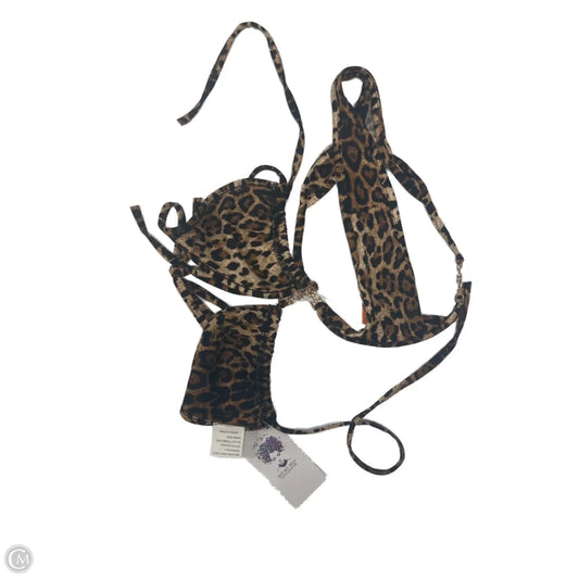 Swimsuit 2pc By Clothes Mentor In Animal Print, Size: S