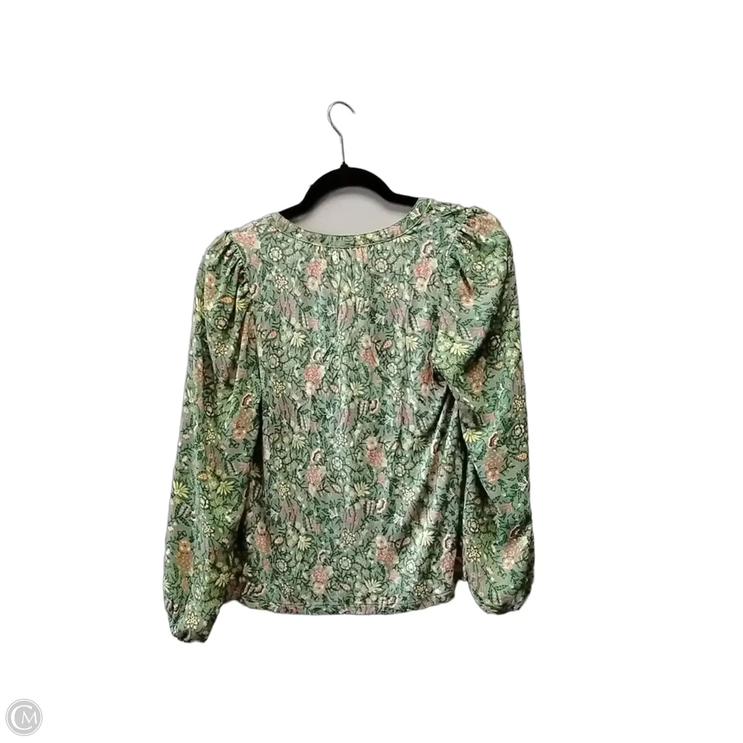 Top Long Sleeve By Loft In Green, Size: Sp