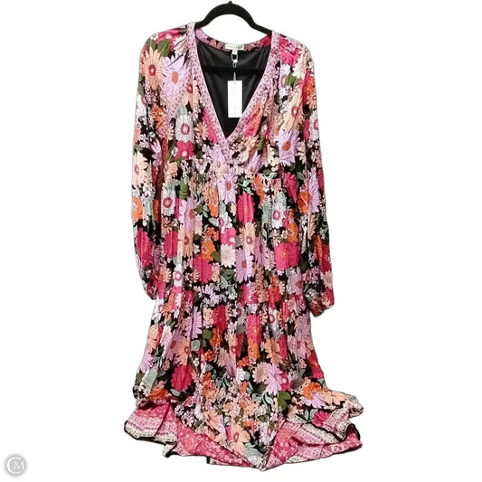 Dress Casual Maxi By Baltic Born In Floral Print, Size: L