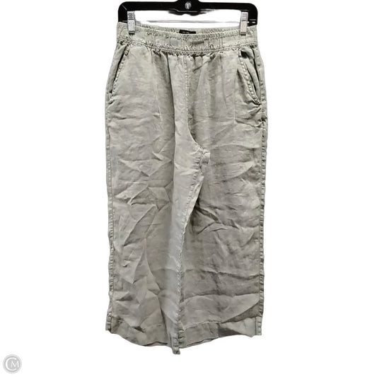 Pants Linen By Tahari In Green, Size: M