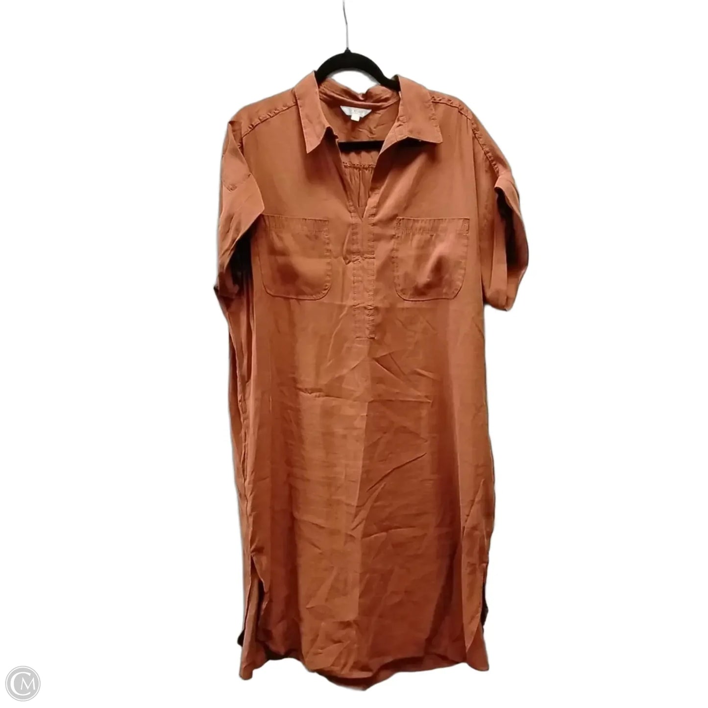 Dress Casual Midi By Max Studio In Brown, Size: Xl