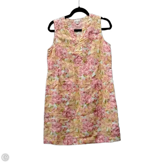 Dress Casual Short By J. Jill In Floral Print, Size: S