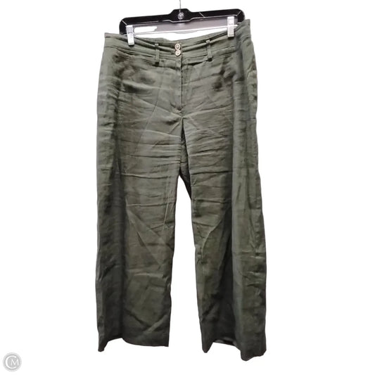 Pants Wide Leg By J. Jill In Green, Size: M