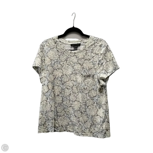 Top Short Sleeve By Sanctuary In Floral Print, Size: L