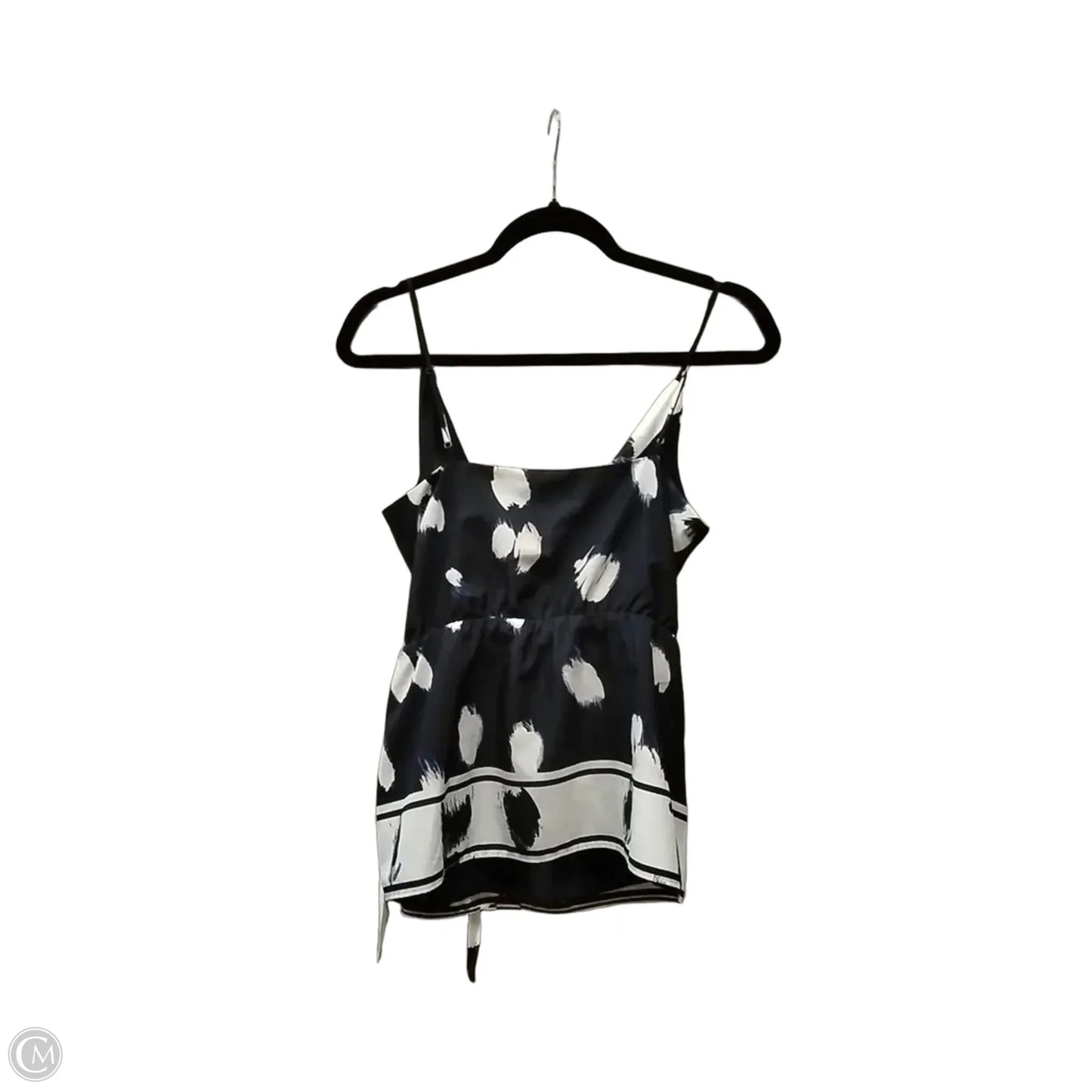 Blouse Sleeveless By Banana Republic In Blue, Size: Xs