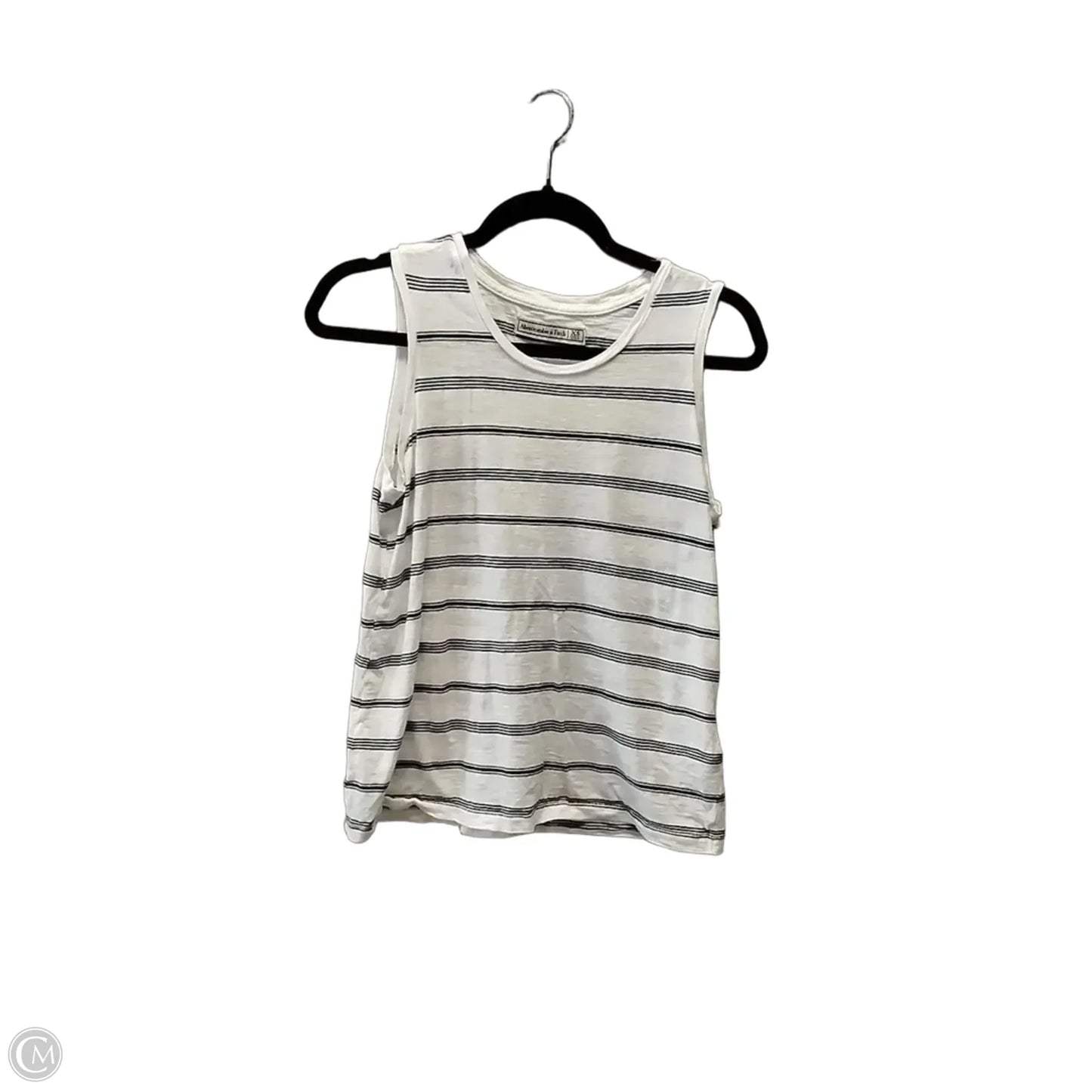 Tank Top By Abercrombie And Fitch In Striped Pattern, Size: Xs