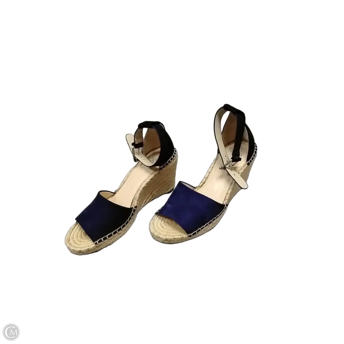 Shoes Heels Wedge By Vince Camuto In Blue, Size: 10