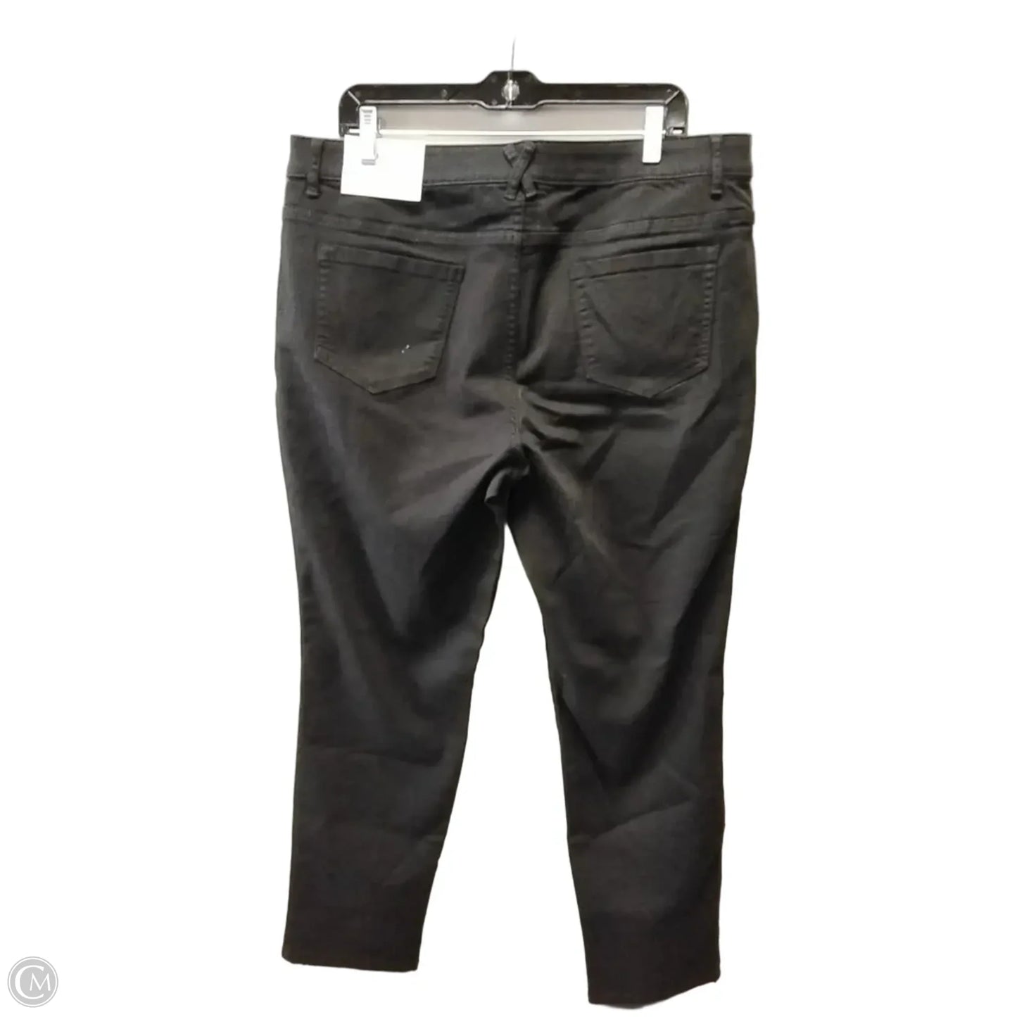 Jeans Skinny By Christopher And Banks In Black, Size: 16