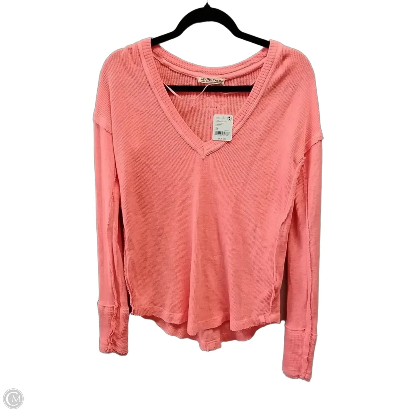 Top Long Sleeve By We The Free In Orange, Size: Xs