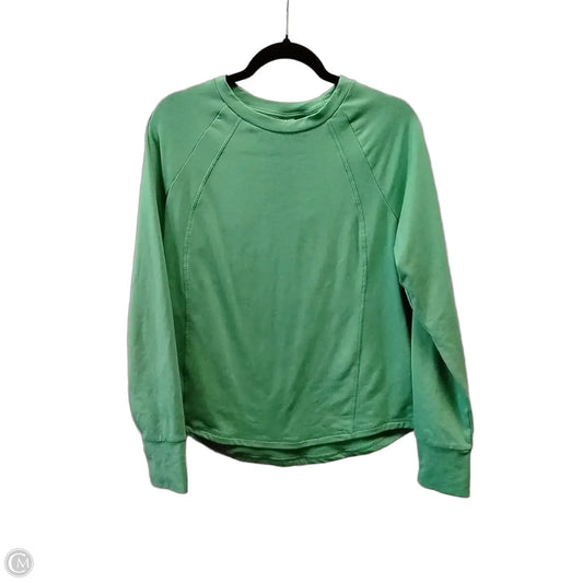 Sweatshirt Crewneck By Members Mark In Green, Size: L
