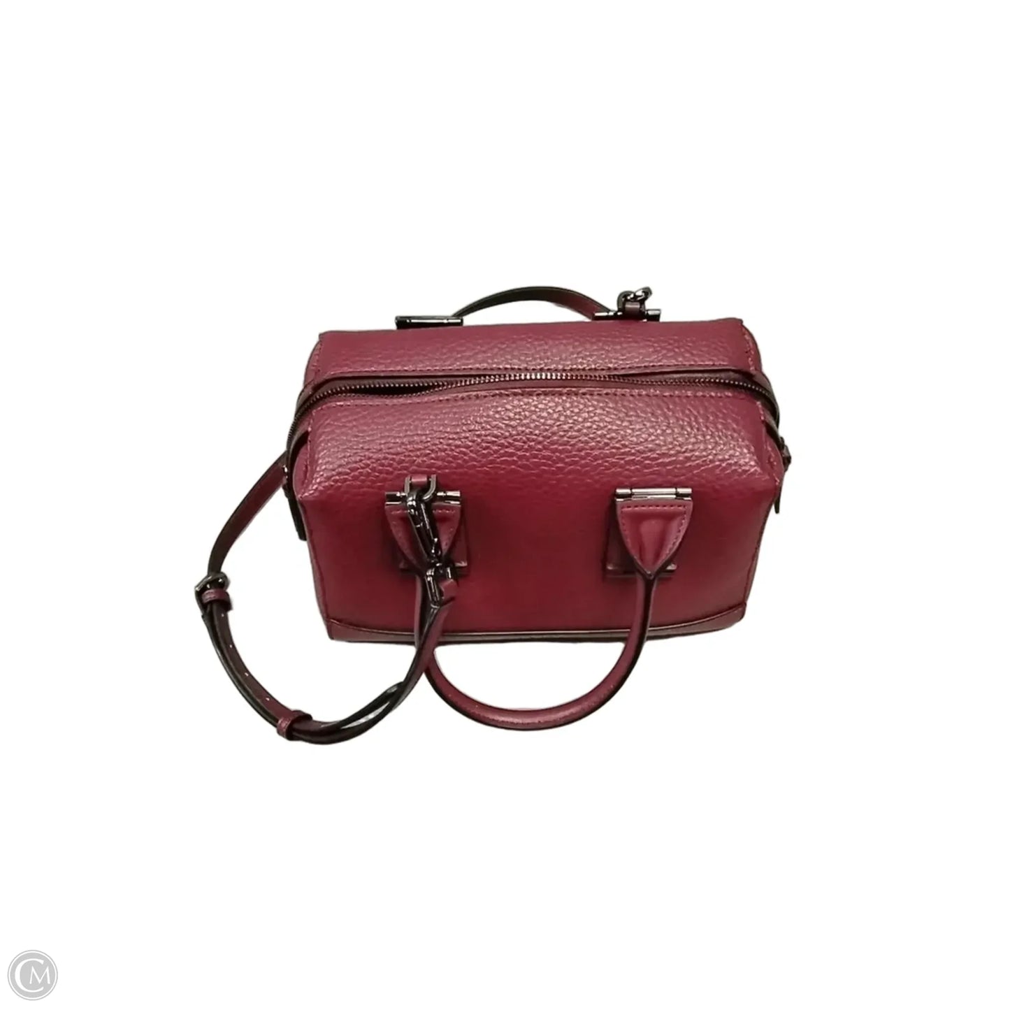 Crossbody Leather By Calvin Klein, Size: Small