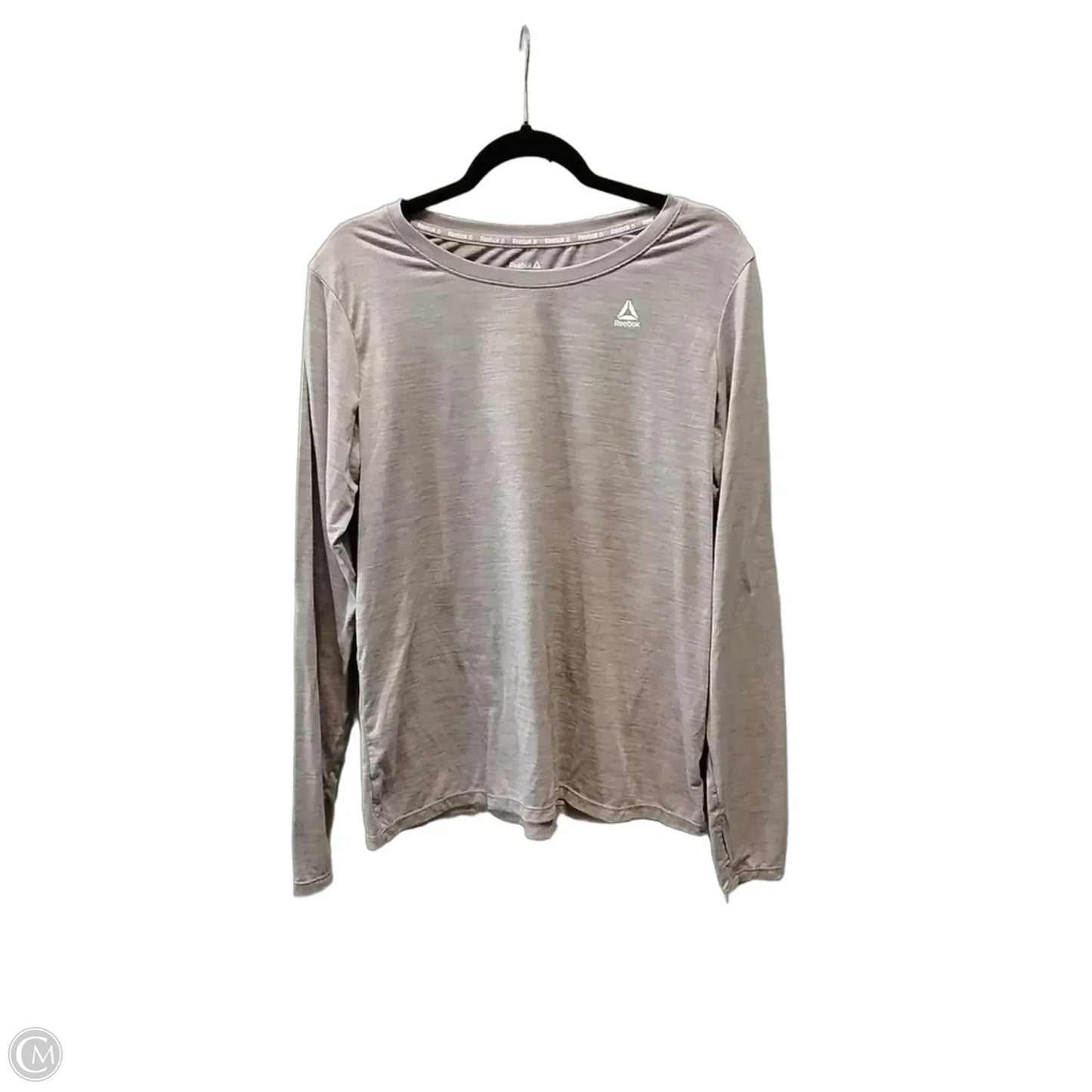 Top Long Sleeve By Reebok In Purple, Size: Xl
