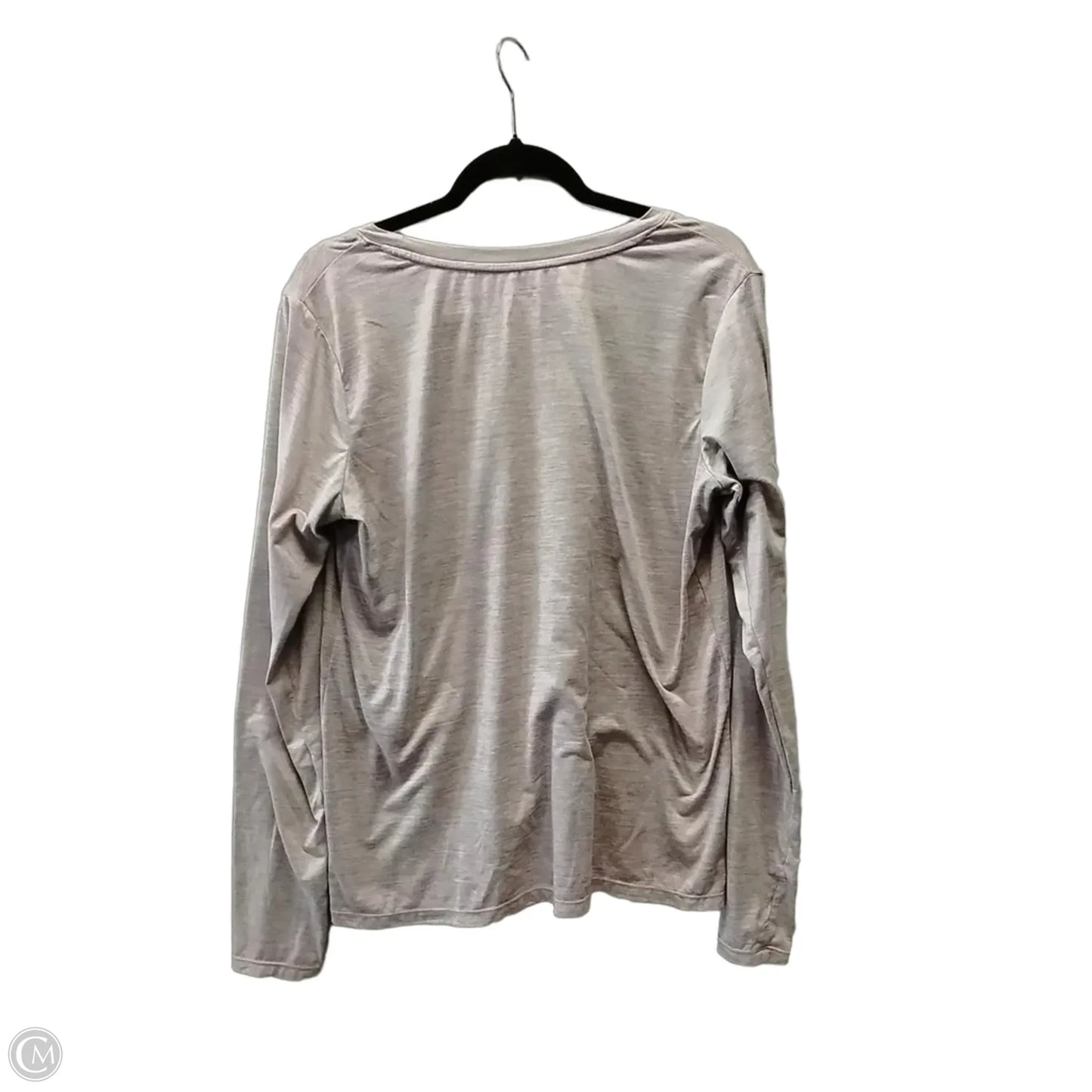 Top Long Sleeve By Reebok In Purple, Size: Xl