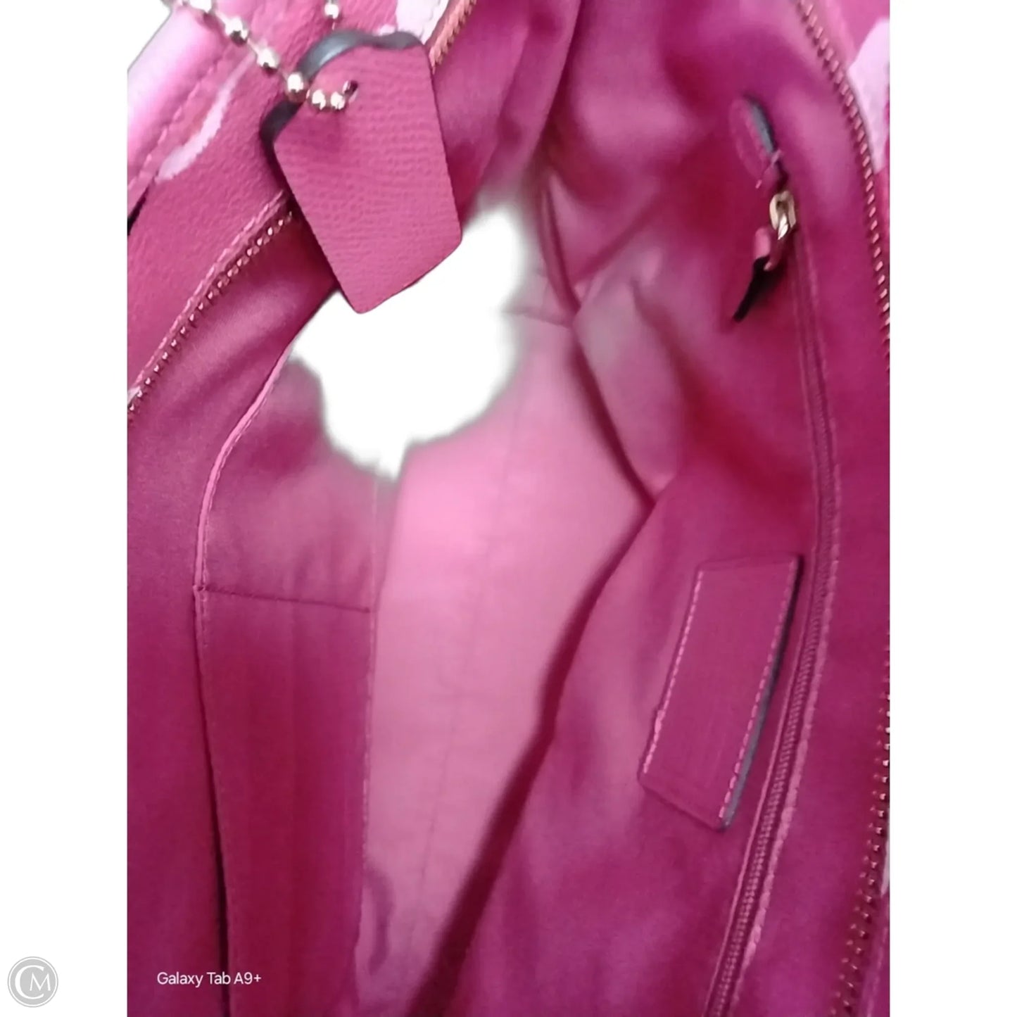 Tote Designer By Coach, Size: Large