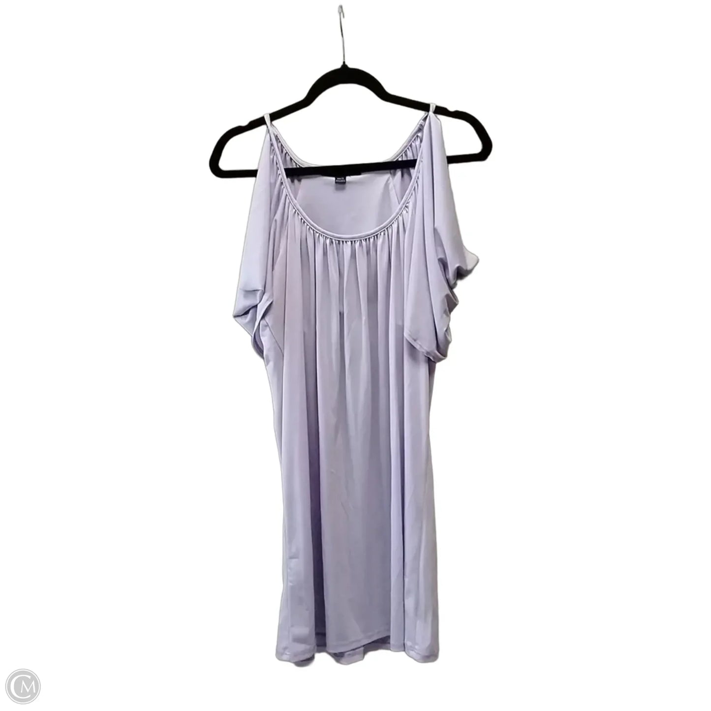 Dress Casual Short By Boston Proper In Purple, Size: Xs