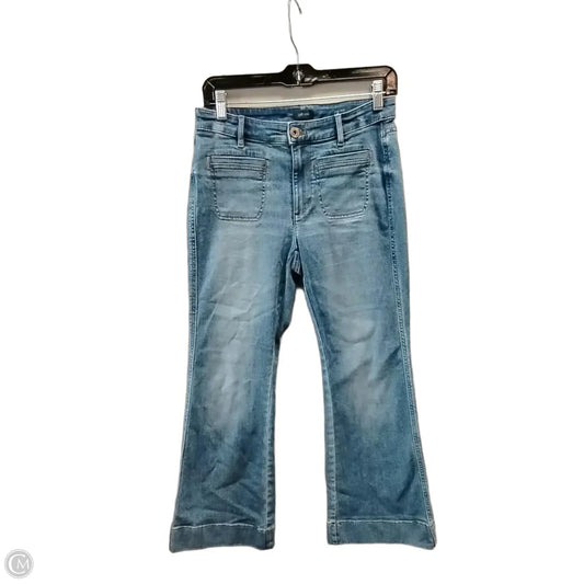 Jeans Flared By J. Jill In Blue Denim, Size: 6