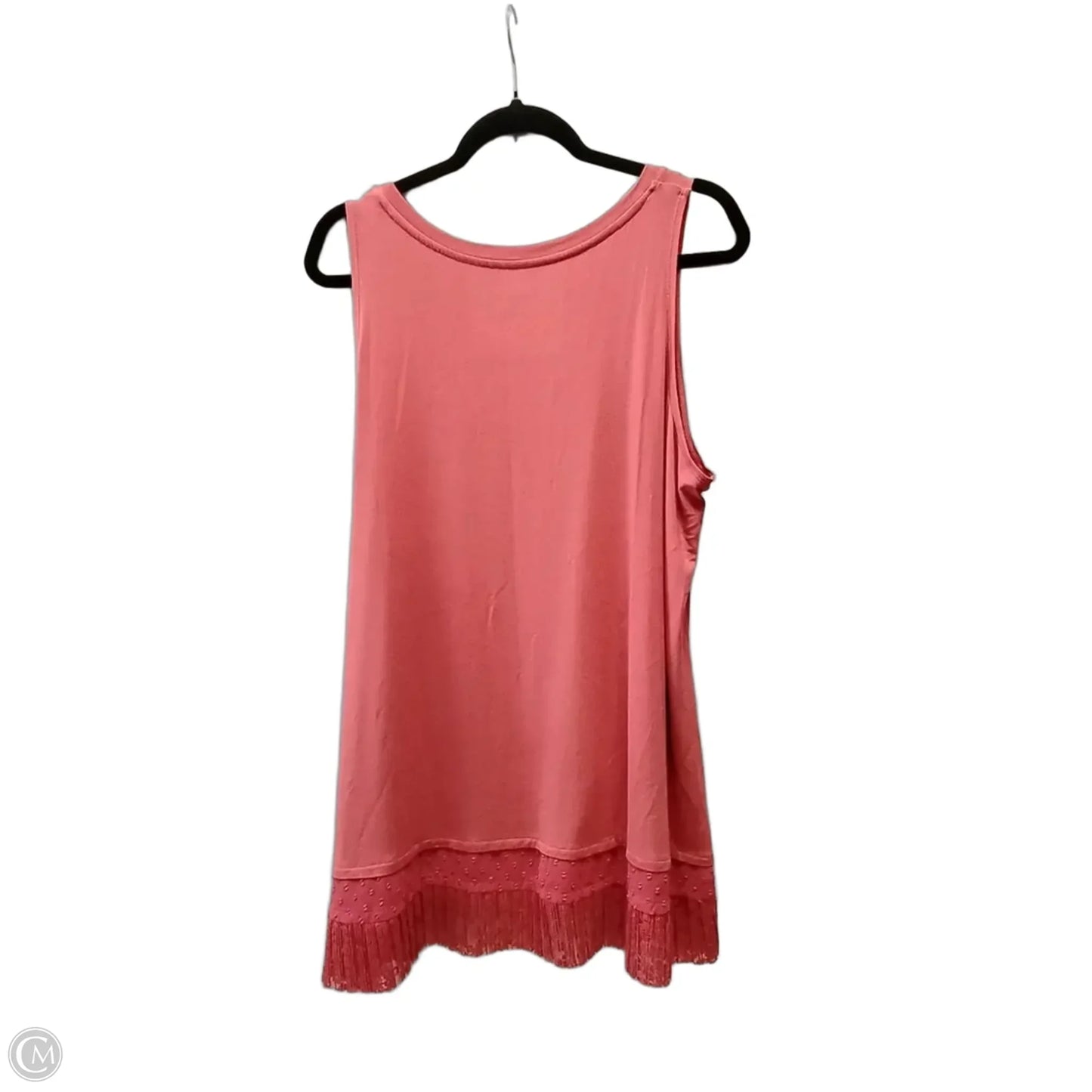 Tank Top By Logo In Red, Size: Xl